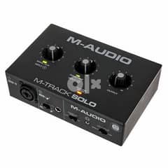 M-Audio M-Track Solo – USB Audio Interface 0