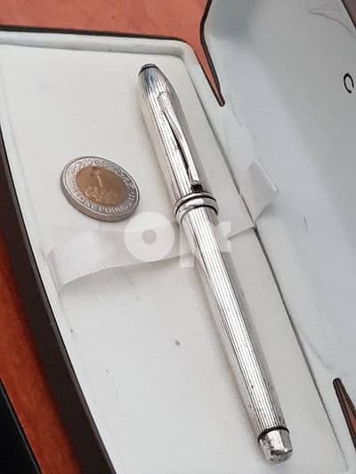 CROSS Townsend silver fountain pen