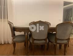Dinning Table with 8 chairs