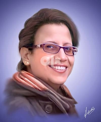 رسم بورترية بأحتراف ديجيتال وفحم واللوان