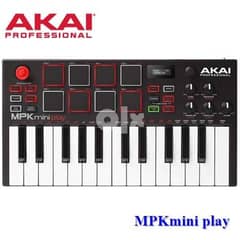 AKAI Professional MPK Mini Play – USB MIDI Keyboard Controller 0