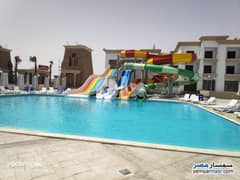 شاليه ٣ غرف و٣ حمام  فيو علي البسين للايجار بقرية لاسيرينا 0