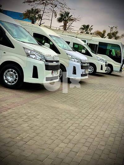 ايجار ميكروباص وجميع السيارات  الغردقه الساحل راس سدر سخنة