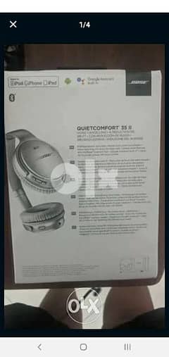 Brand new silver BOSE QC 35 II from California Sealed 0