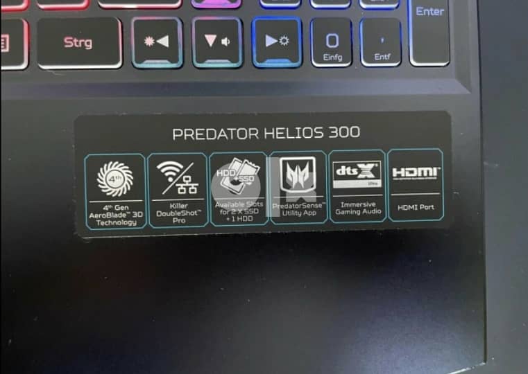Gaming-Notebook Acer Predator Helios 300 4