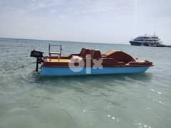 catamaran with motor 0