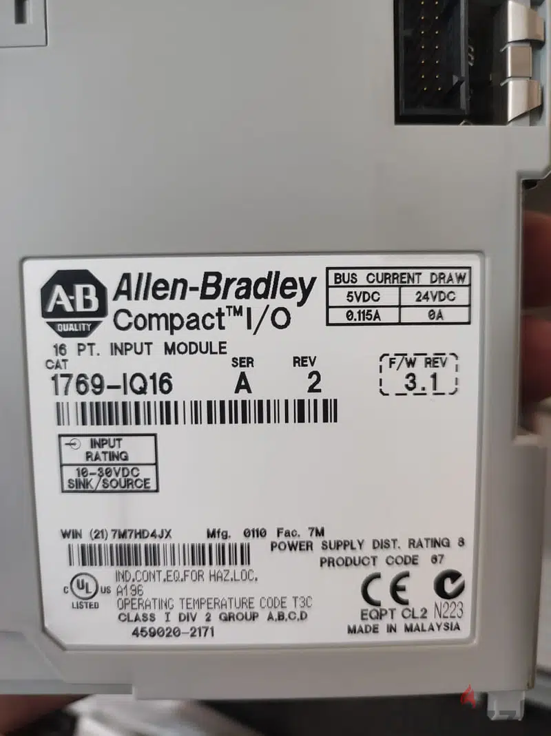 Allen-Bradley PLC- HMI  -Analog-digital input/output modules64985494098305124