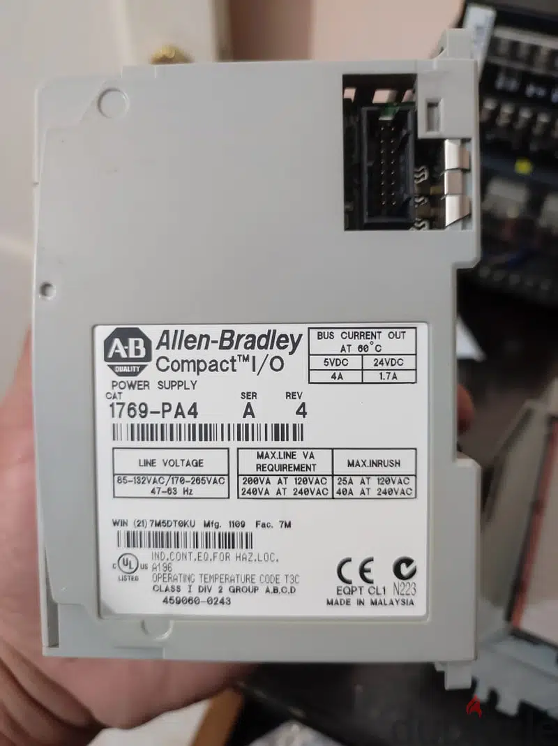 Allen-Bradley PLC- HMI  -Analog-digital input/output modules64985494098305126