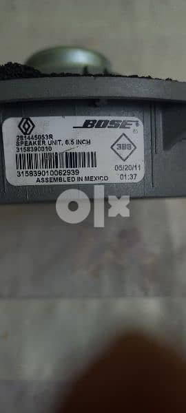 RENAULT FRONT DOOR BOSE SPEAKER 281445053R 1