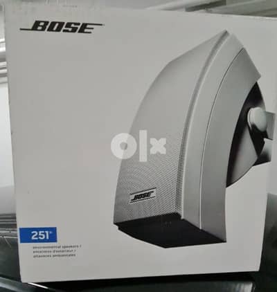 BOSE 251 outdoor 2 speakers as new