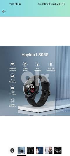 Haylou RT smart watch bluetooth , fitness,call notification ساعة سمارت 0