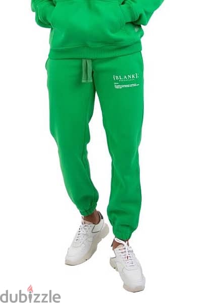 BLANK ESSENTIALS APPLE GREEN SWEATPANTS