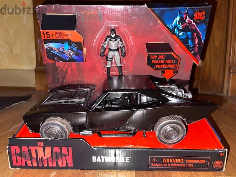 DC Spin Master The Batman Batmobile 9