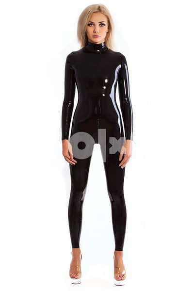 latex rubber catsuit