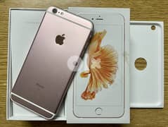 IPhone 6S Plus 64G Rose Gold ـ ايفون 6S بلس روز جولد