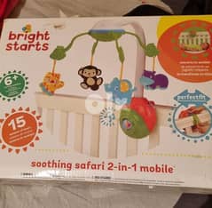 Bright starts crib toys new never used العاب سرير اطفال جديدة
