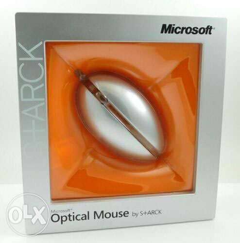 ماوس أوبتيكال مايكروسوفت استارك جديدة تماما STarck - برتقالي الإضاءة 0