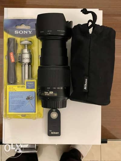 Nikon 55-200mm f4-5.6G ED Auto Focus-S DX Nikkor Zoom Lens