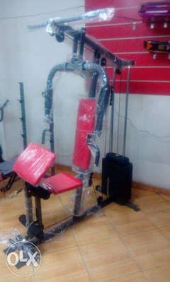 مع الجهاز المتعدد malty gym يعمل على بناء عضلات الجسم ضمان عامان 0