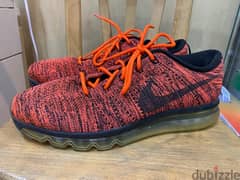 Nike Flyknit Air Max 'Orange Crimson' fits well for size 44 0