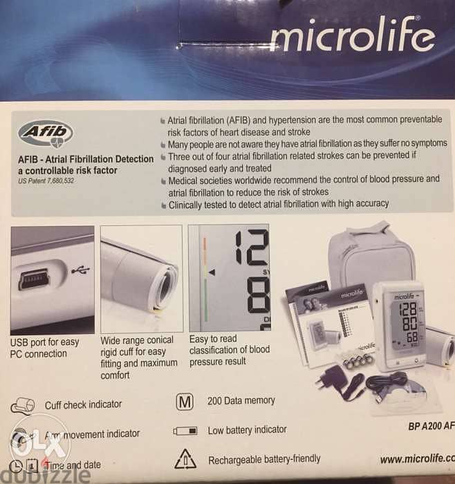 Microlife Blood pressure monitor 2