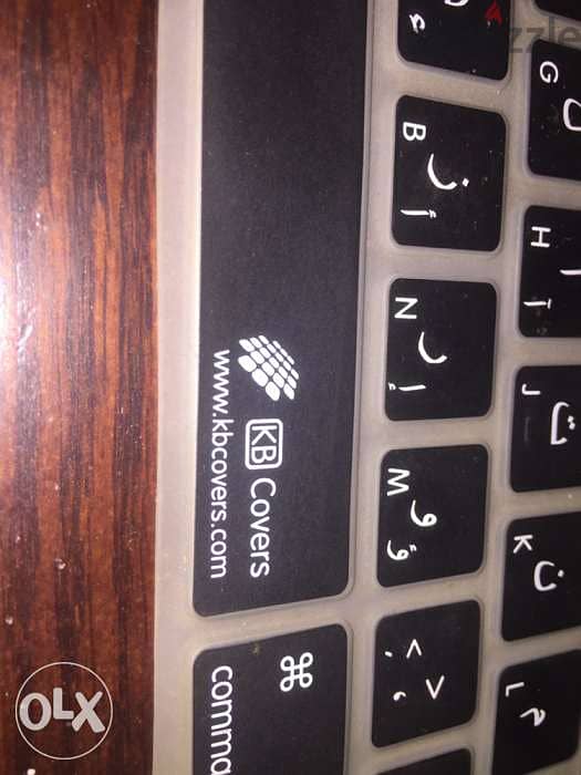 MacBook pro 15 - لوحة مفاتيح من الرابر من تريدلاين عربي . ماك - keybo 2