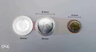 سبائك فضية من الفضة النقية بوزن 1 أوقيه - الكنغر الاسترالي Silver Coin 0