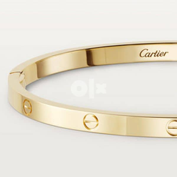 original Cartier gold bracelet love Women s Accessories