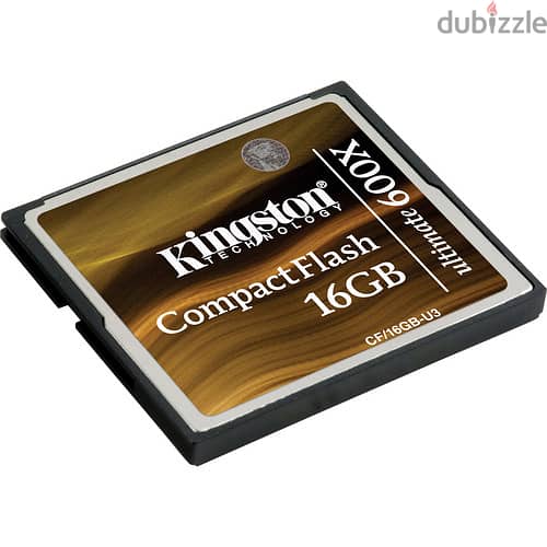 Kingston 16GB CompactFlash Memory Card Ultimate 600x 1