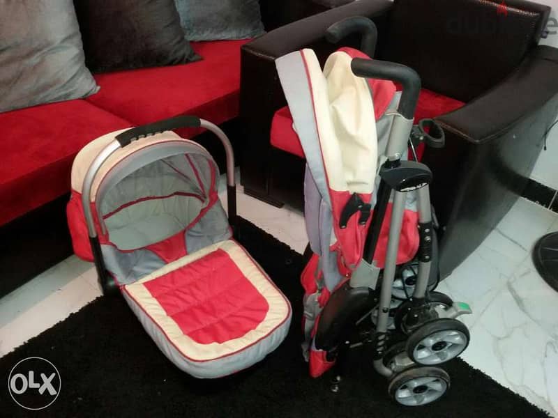 Stroller set Brand new but washed once for cleaning. 4