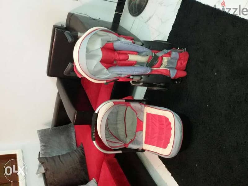 Stroller set Brand new but washed once for cleaning. 5