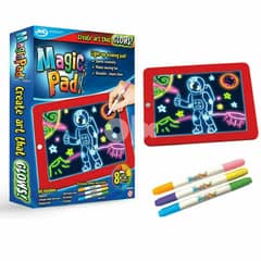 سبورة الاطفال المضيئة Magic Pad 0