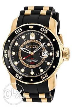 Invicta Men's 6991 Pro Diver Collection GMT 18k Gold-Plated Stainless 0