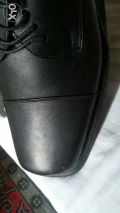 أرقي حذاء جلد طبيعى بالكامل ايطالي كلاسيك شتوي مقاس 43 خامة ضد الرطوبة 0