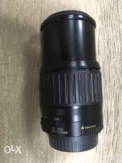 Canon lens 80 --200mm1:45-5.6 0