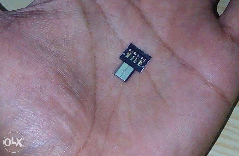 اصغر وصلة فلاشة في العالم للموبايل بتكنولوچيا نانو/OTG Nano Technology 1