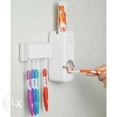 منظم فرش الاسنان والمعجون للحمام شكل مميز toothpaste dispenser 0