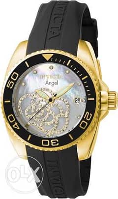 Invicta Women's 0489 Angel Collection Cubic Zirconia-Accented Watch Wi 0