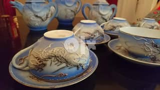طقم شاي يباني انتيك antique japanese tea set 0