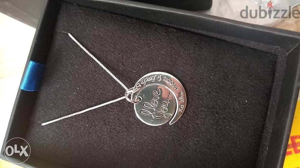 Silver Necklace for women , سلسلة فضة من امريكا 5
