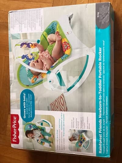 فيشر برايسFisher-Price Newborn-to-Toddler Portable Rocker
