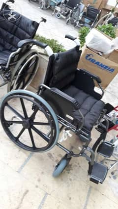 كرسي متحرك للإعاقة للأوزان الثقيلة جديد (التوصيل مجاني لحدالبيت ) 0