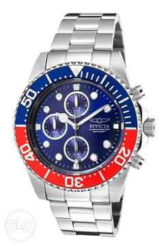 Invicta Men's 1771 Pro Diver Collection Stainless Steel Chronograph 0