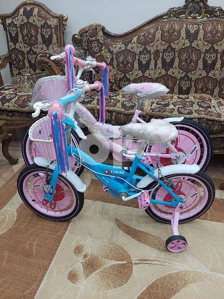 ٢ دراجة اطفال بناتى 0
