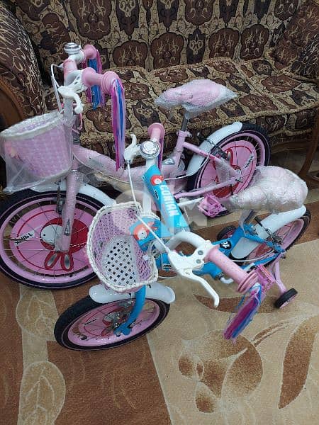 ٢ دراجة اطفال بناتى 1