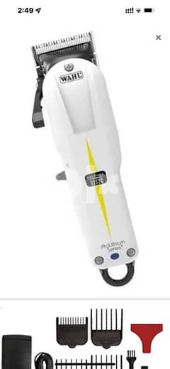 Wahl Clippers Cordless Super Taper Clipper, White 0