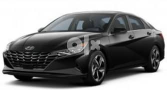 إيجار سيارة Hyundai Elantra 2021 الشكل الجديد 0