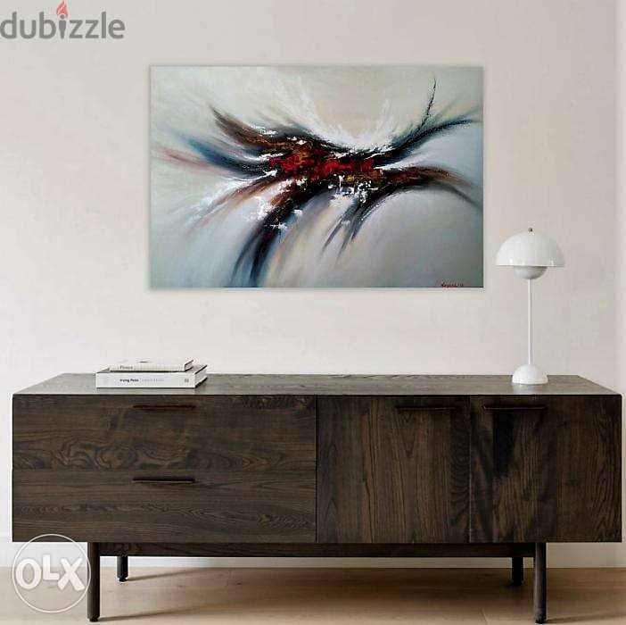 Modern big abstract painting art home decor 1