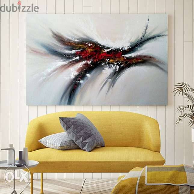 Modern big abstract painting art home decor 3