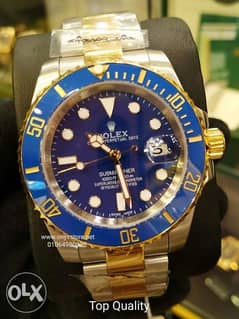 Rolex Submariner Gold With Blue First Copy 0